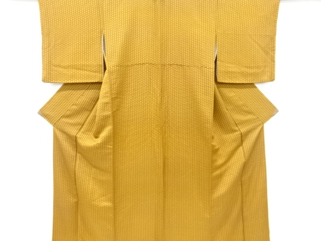 花模様小紋着物